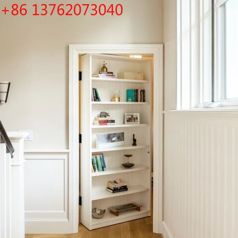 Interior Design Organic Modern - Prettywood Modern House Interior Bookshelf Door