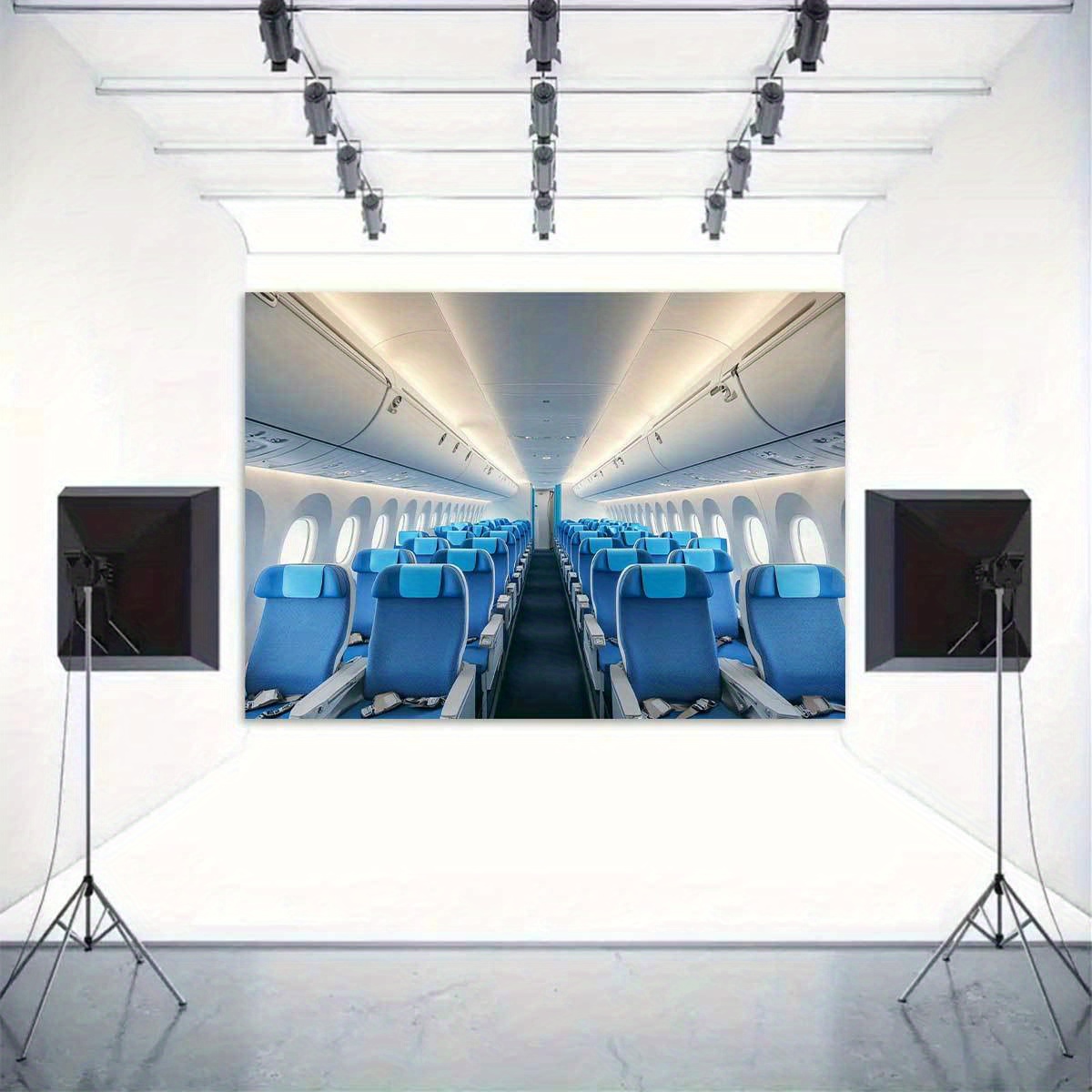 1pc aircraft cabin party Backg - Interior Design Years Of School 评论和价格