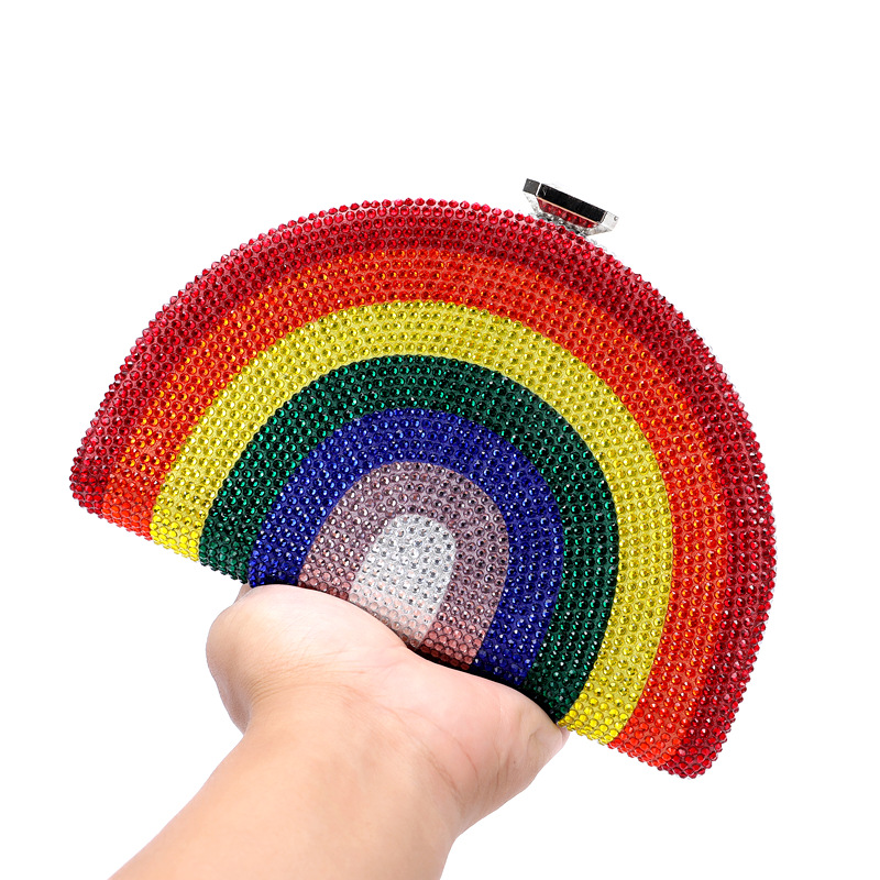 Rainbow Hand Carry Evening Din - Interior Design Ai 评论和价格