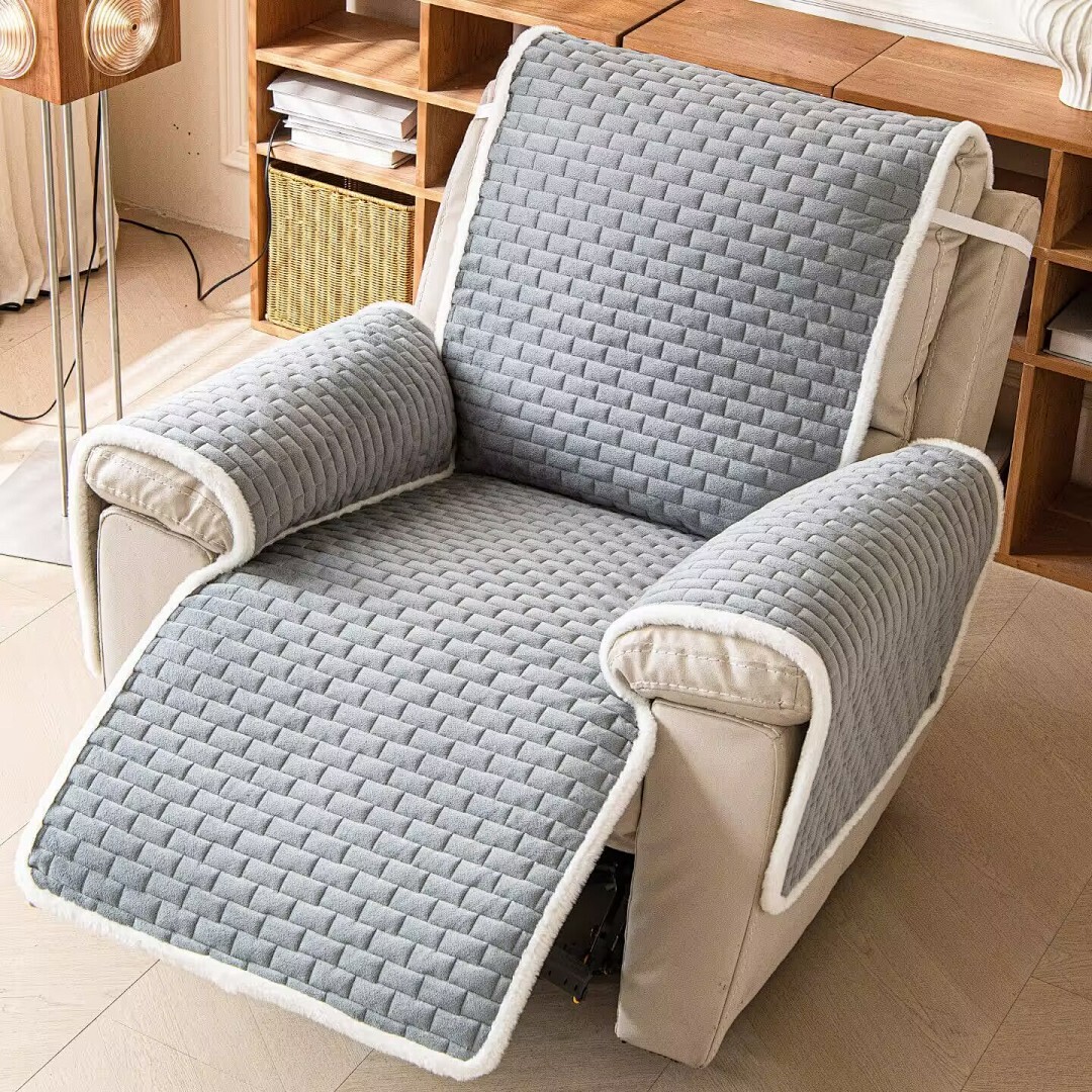 Non-Slip Sofa Cushion Flannel  - Velvet Cushion Cover 评论和价格