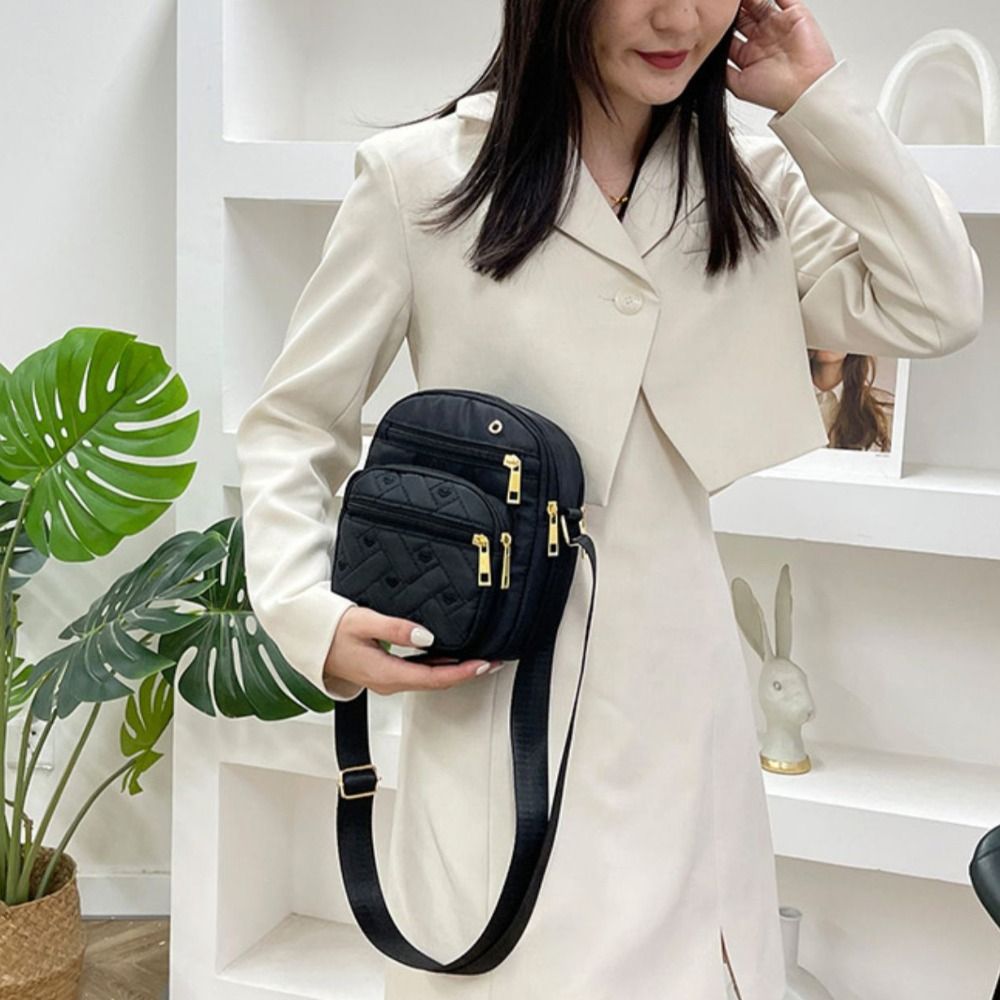Portable Four-layer Zipper Cro - Interior Design Korean Style 评论和价格