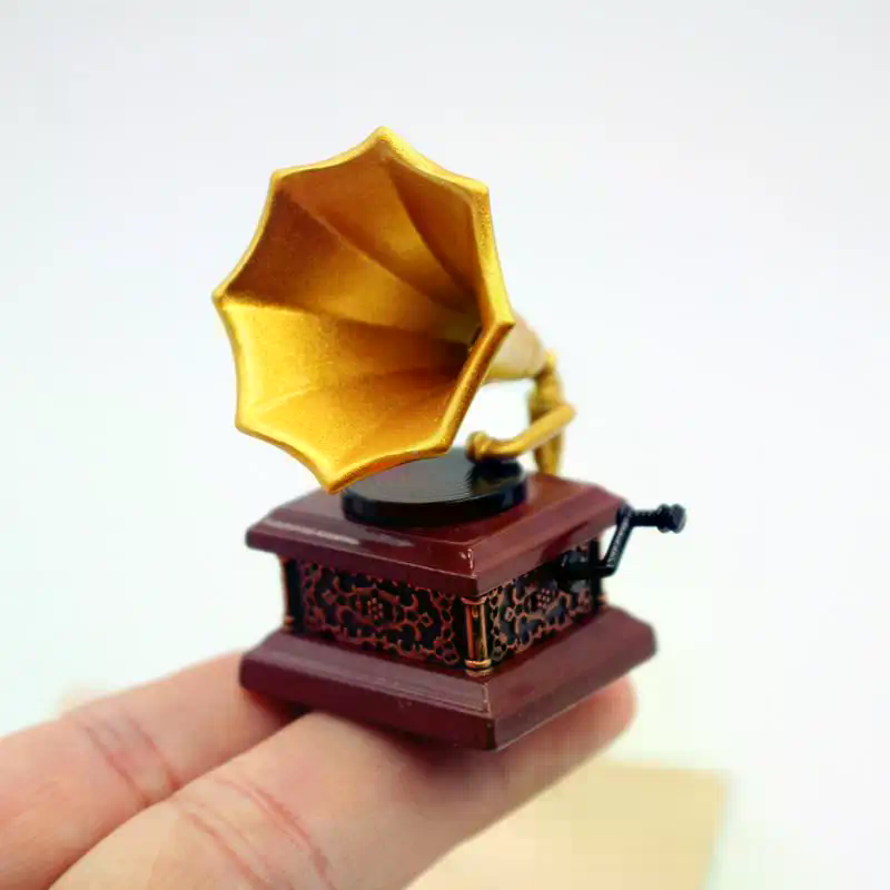 Dollhouse Vintage Phonograph M - Interior Design Living Room 评论和价格
