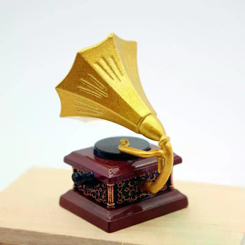 Dollhouse Vintage Phonograph M - Interior Design Living Room 评论和价格
