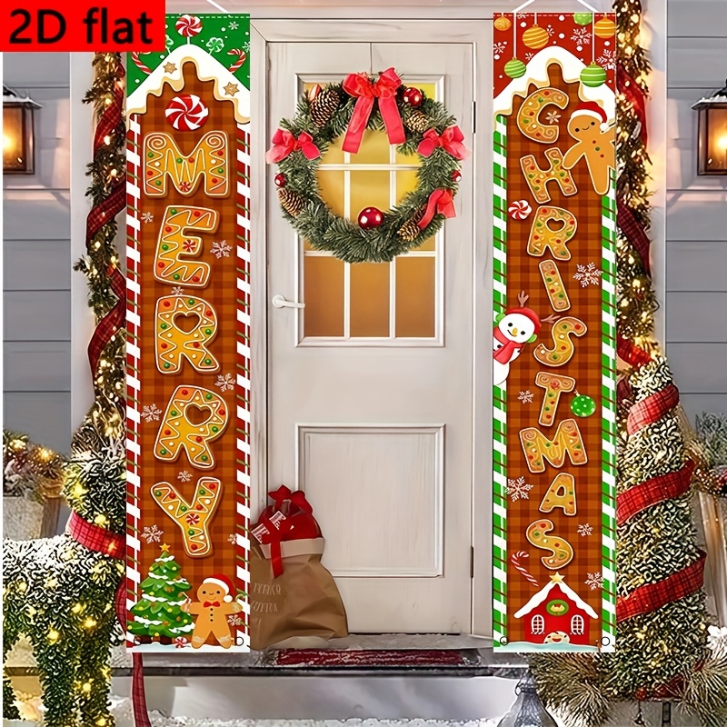 2-Pack 2D flat Christmas ginge - Interior Design Years Of School 评论和价格