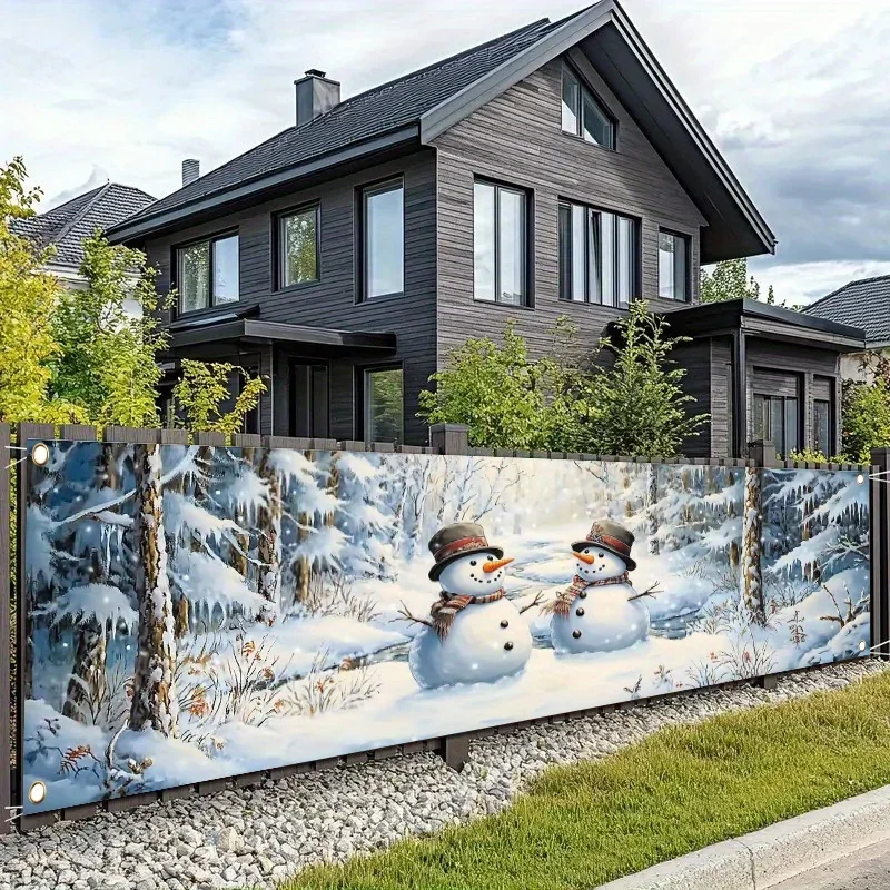 1 Happy Winter Snowman Snowfla - Interior Design Years Of School 评论和价格
