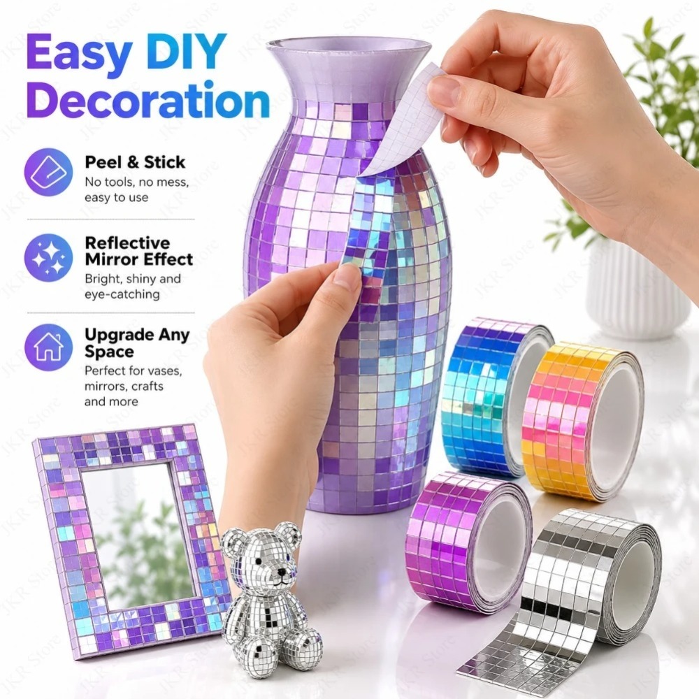 Decorative Mirror Wall Sticker - Interior Design Years Of School 评论和价格