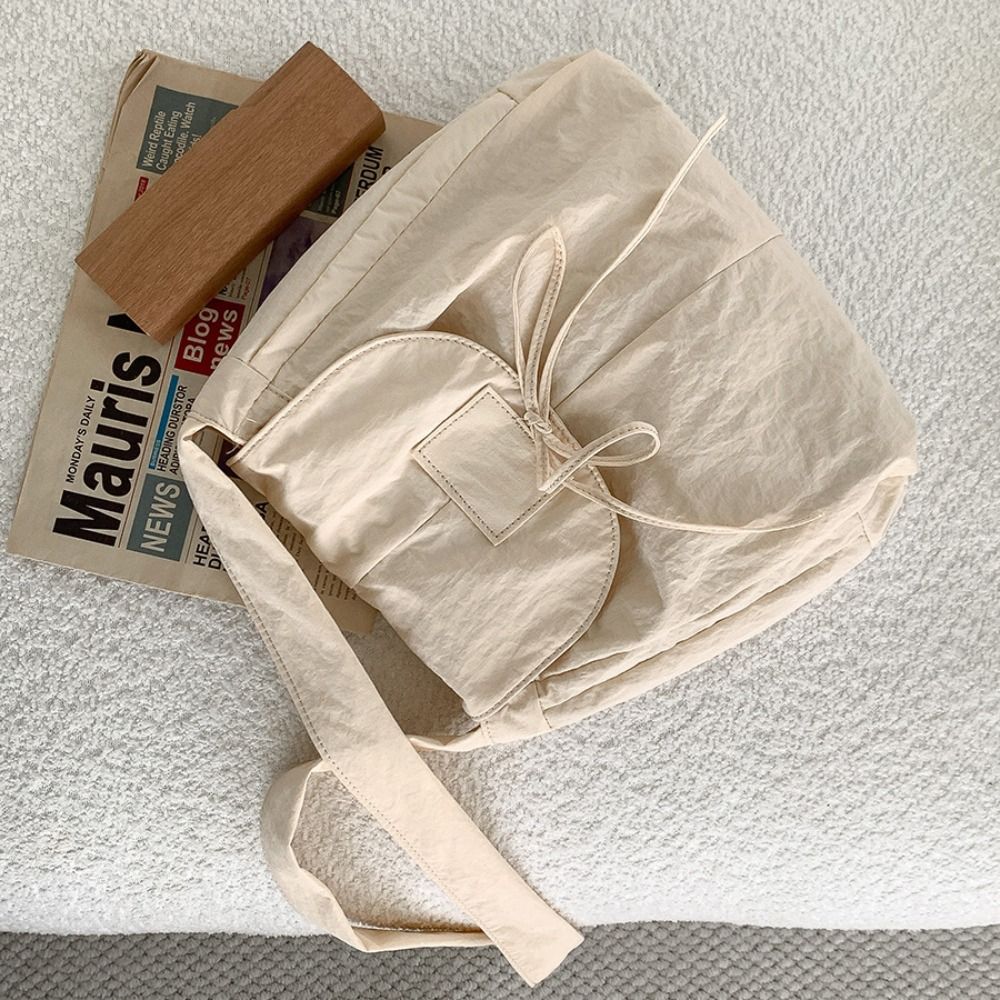 Korean Style Flap Nylon Bow Cr - Interior Design Korean Style 评论和价格