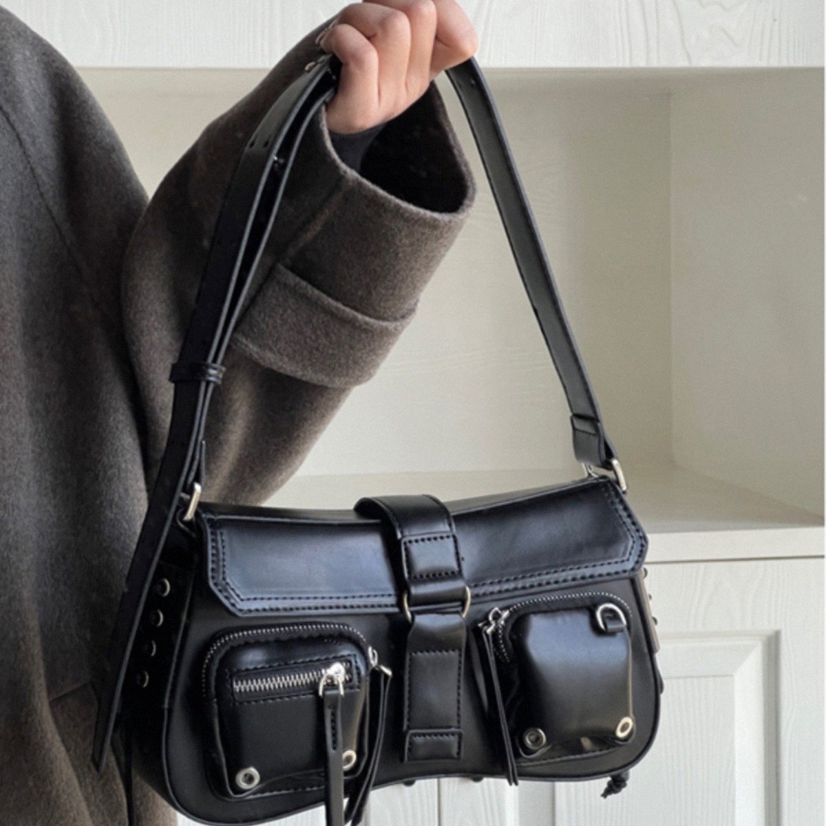 Fashion Leisure Shoulder Bag f - Interior Design Korean Style 评论和价格