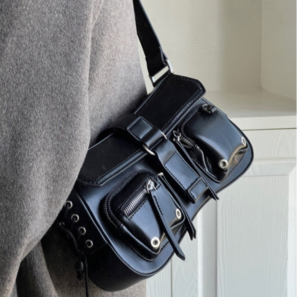 Fashion Leisure Shoulder Bag f - Interior Design Korean Style 评论和价格