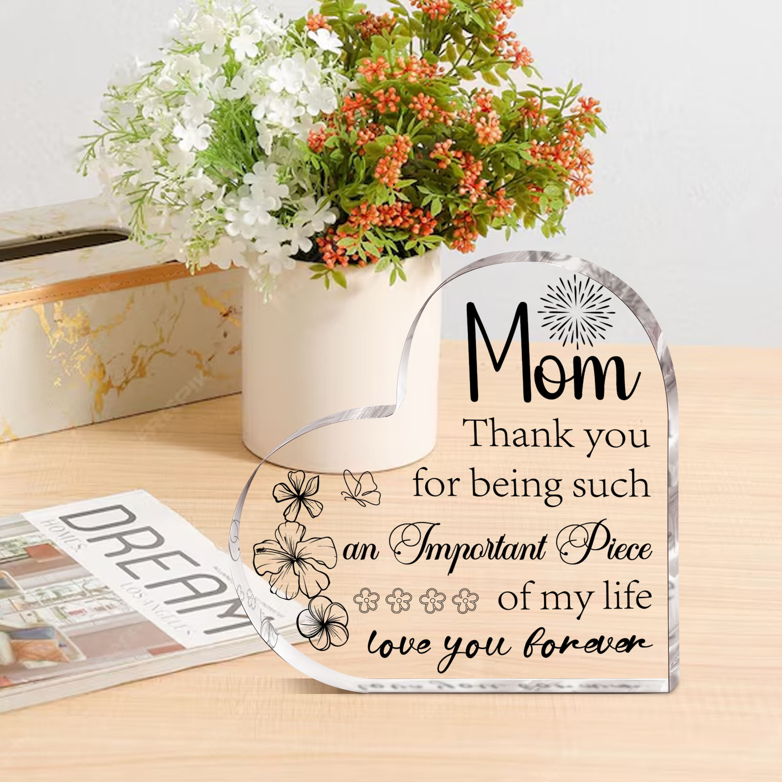 CIFBUY Acrylic Wall Art Decor  - Interior Design Years Of School 评论和价格